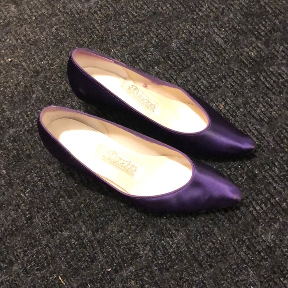 Bridesmaid Purple Dress Shoes